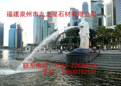 現(xiàn)貨噴水雕塑 動物石雕噴水擺件 園林廣場石材噴水池裝飾